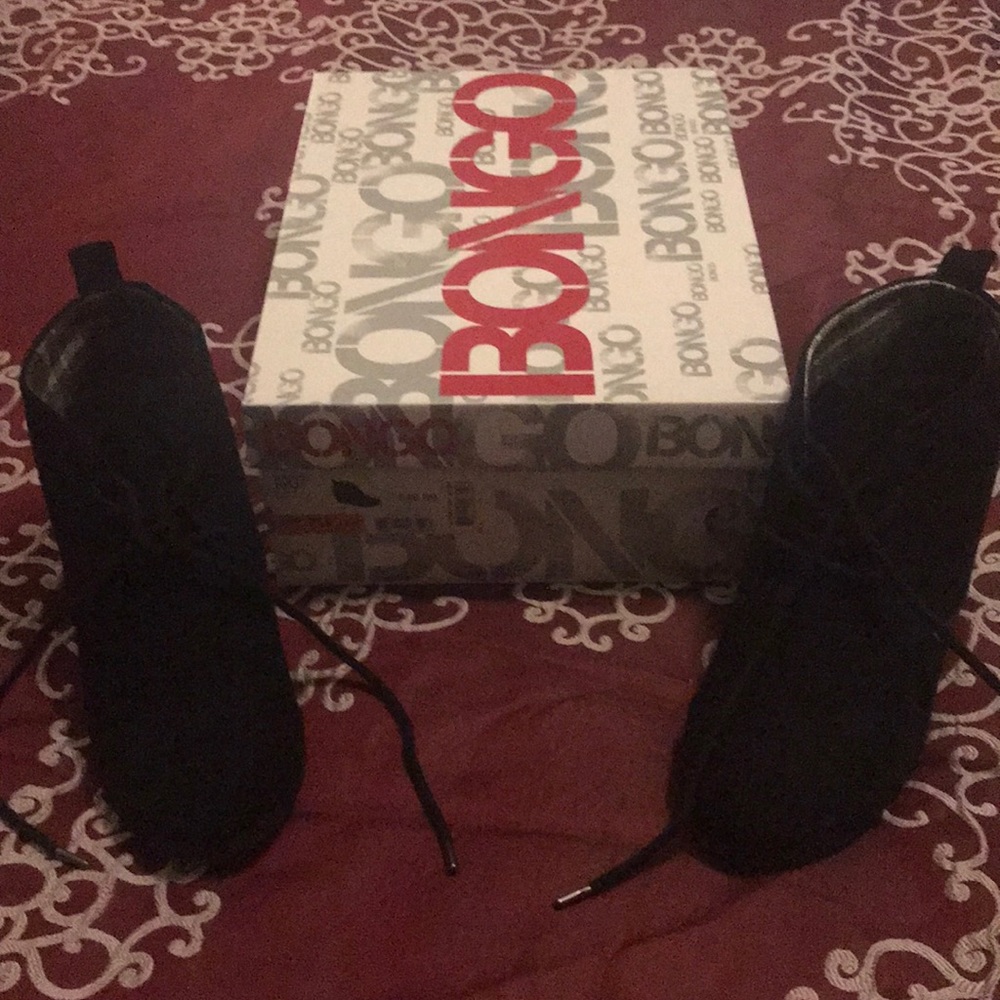 Bongo Black Ankle Boot